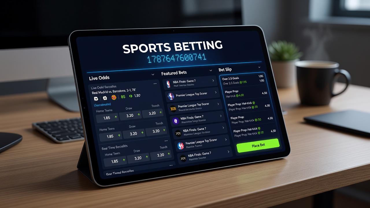 Analysis of betting trends and digital platform interfaces